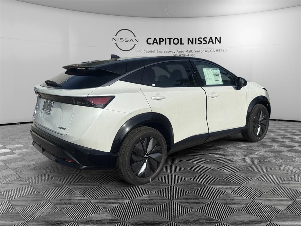 new 2025 Nissan ARIYA car, priced at $46,505