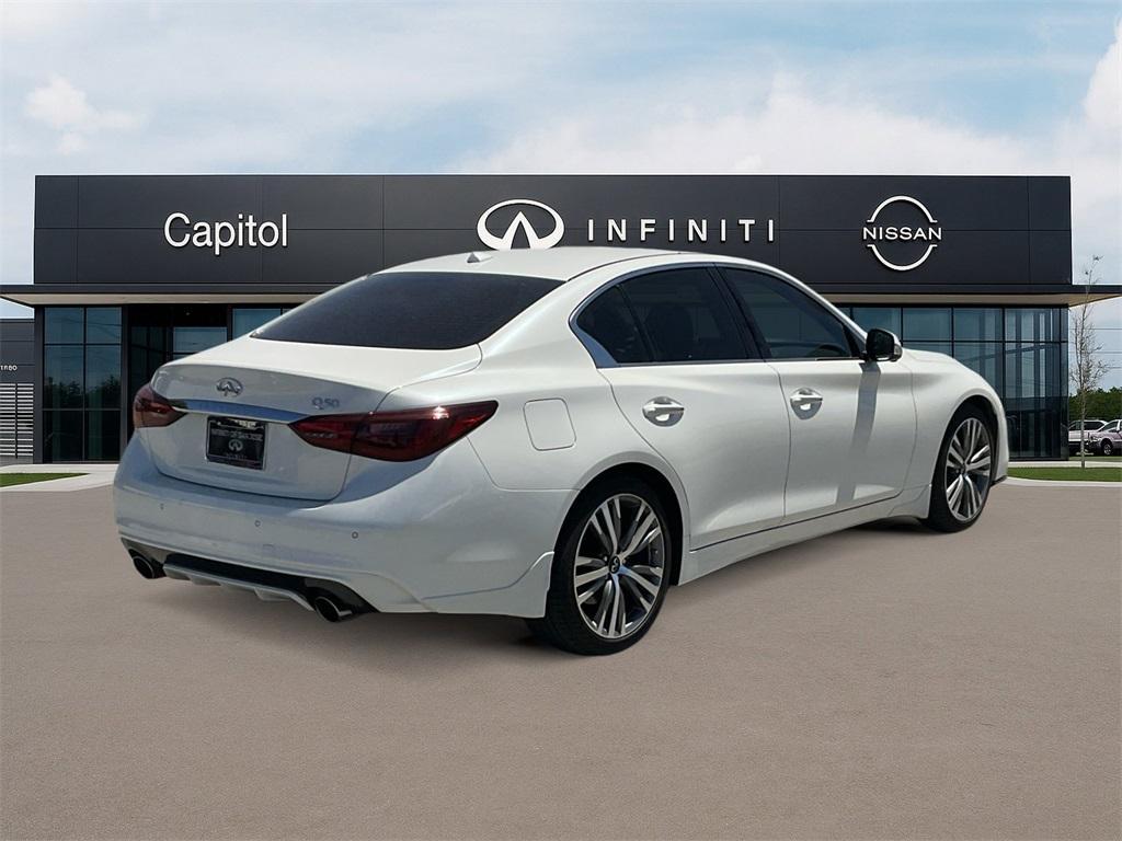 used 2022 INFINITI Q50 car, priced at $32,300