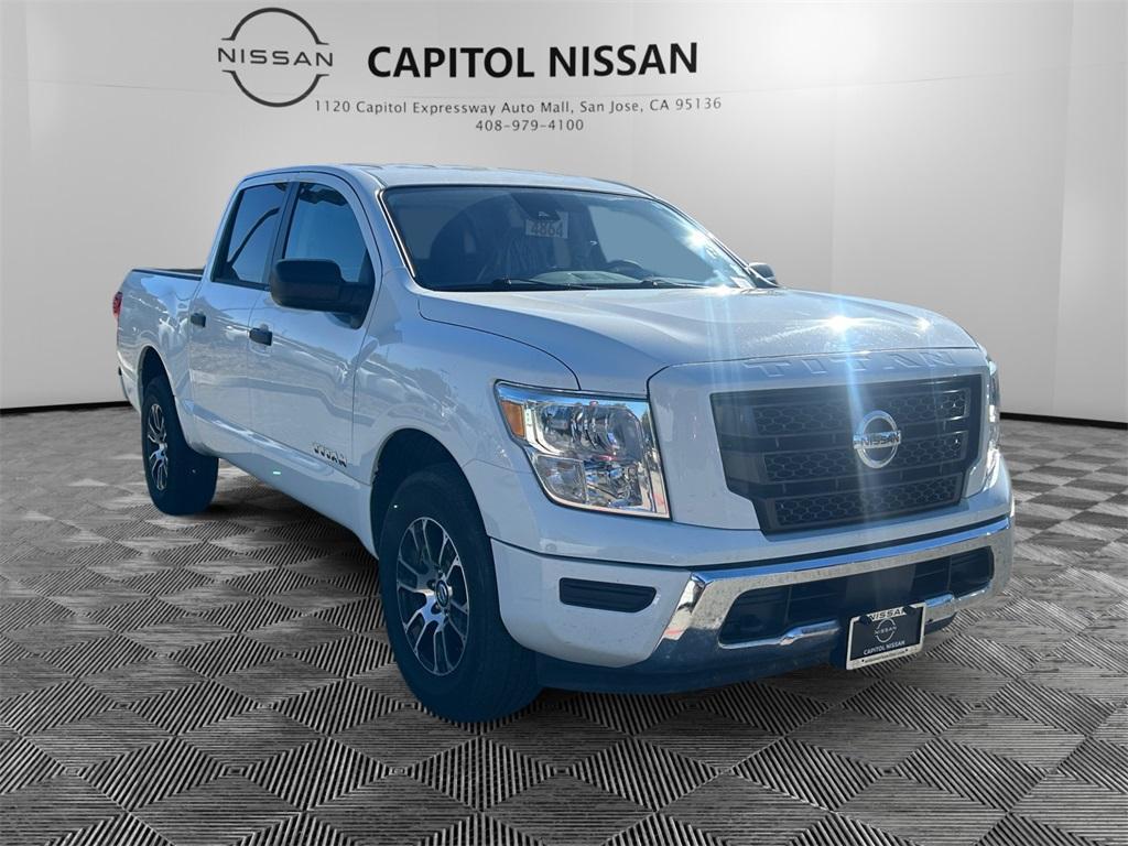 used 2022 Nissan Titan car, priced at $30,500