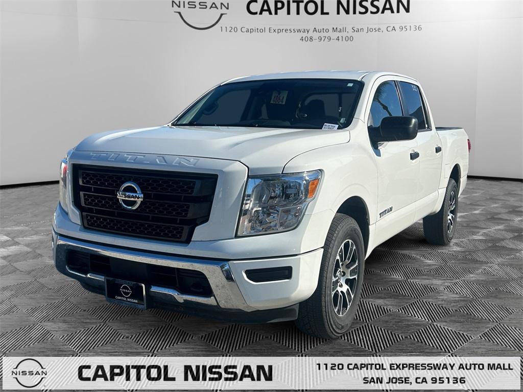 used 2022 Nissan Titan car, priced at $28,998