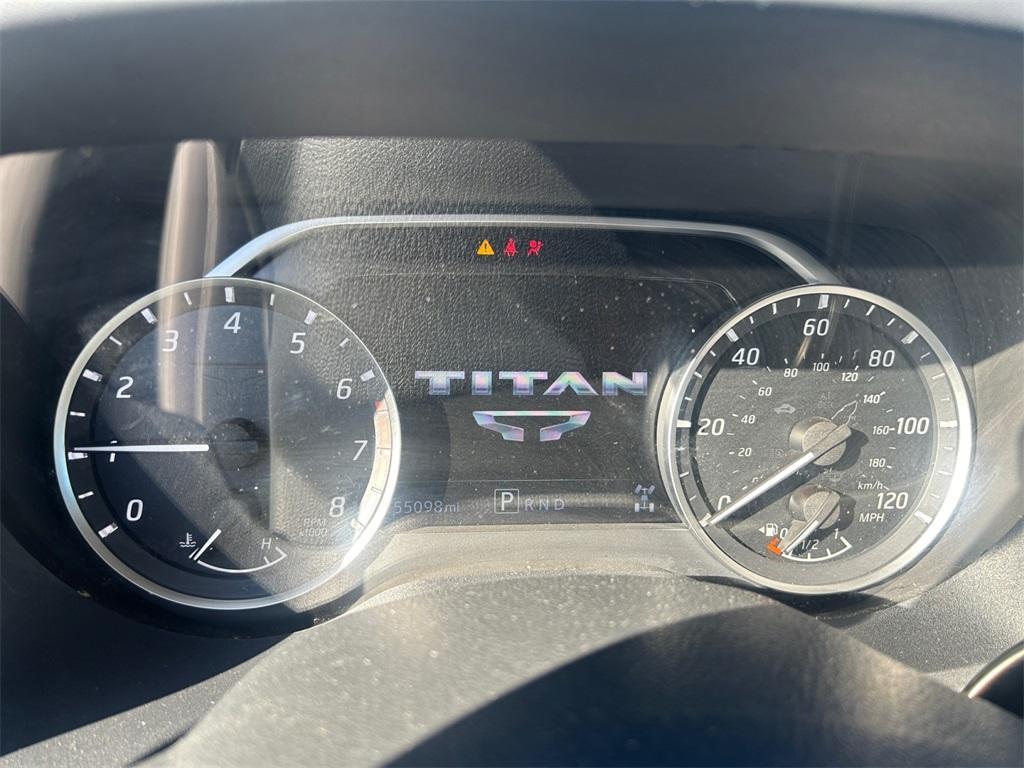 used 2022 Nissan Titan car, priced at $30,500