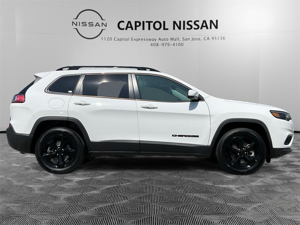 used 2021 Jeep Cherokee car, priced at $19,499
