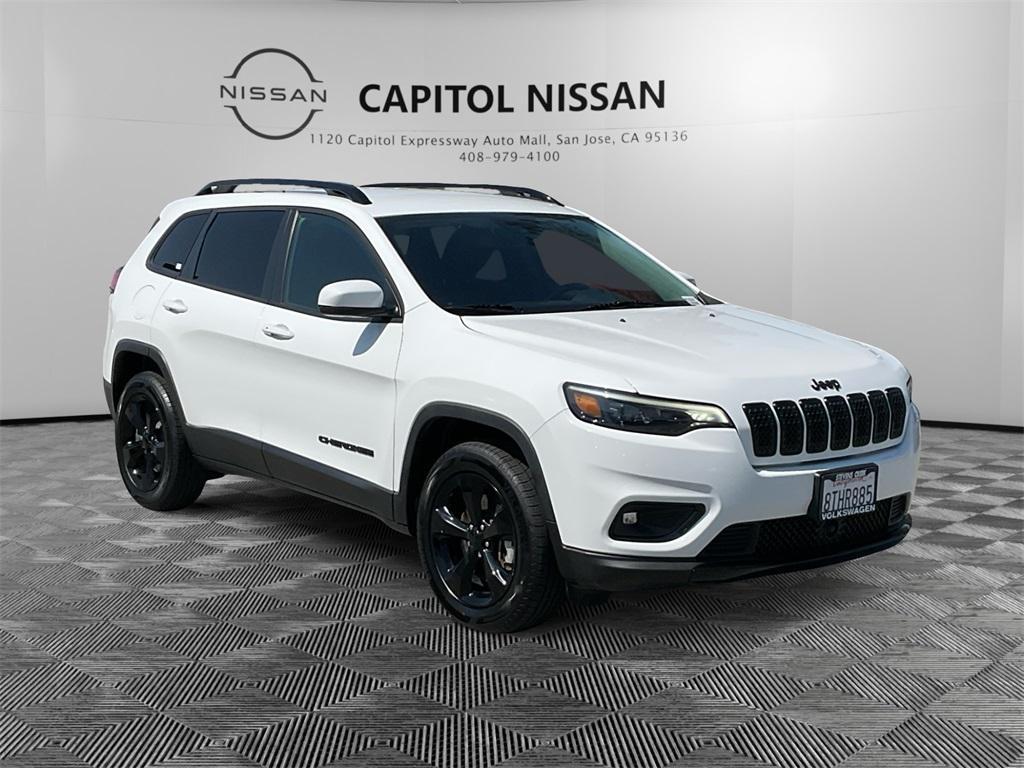 used 2021 Jeep Cherokee car, priced at $19,499