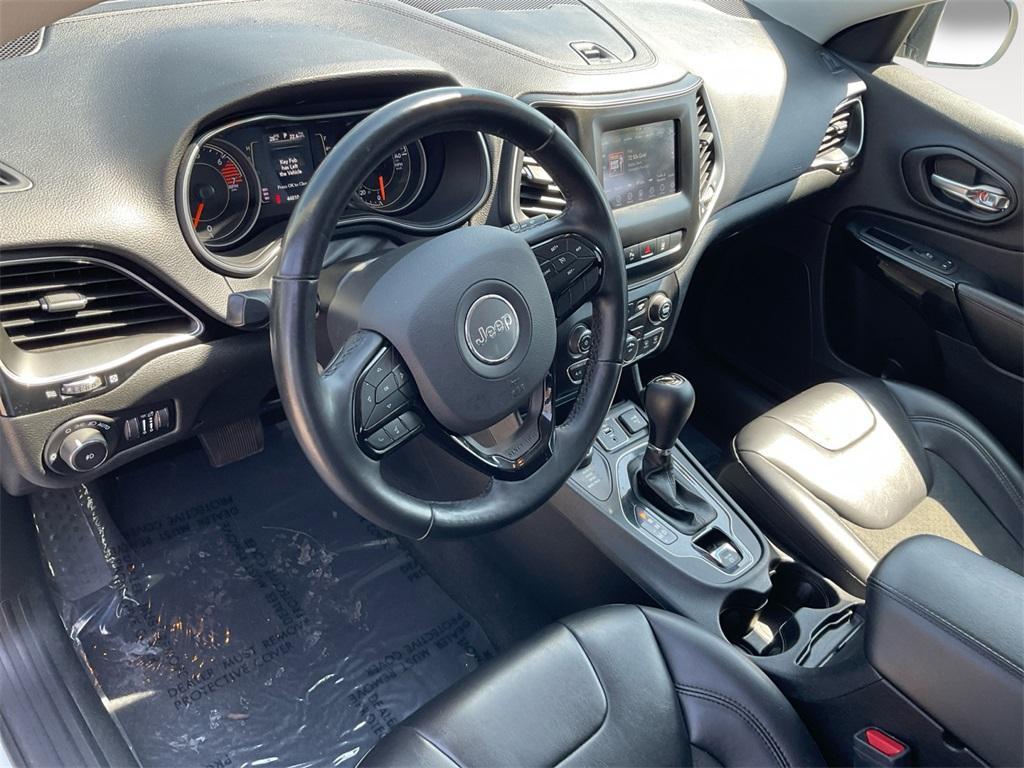 used 2021 Jeep Cherokee car, priced at $19,499