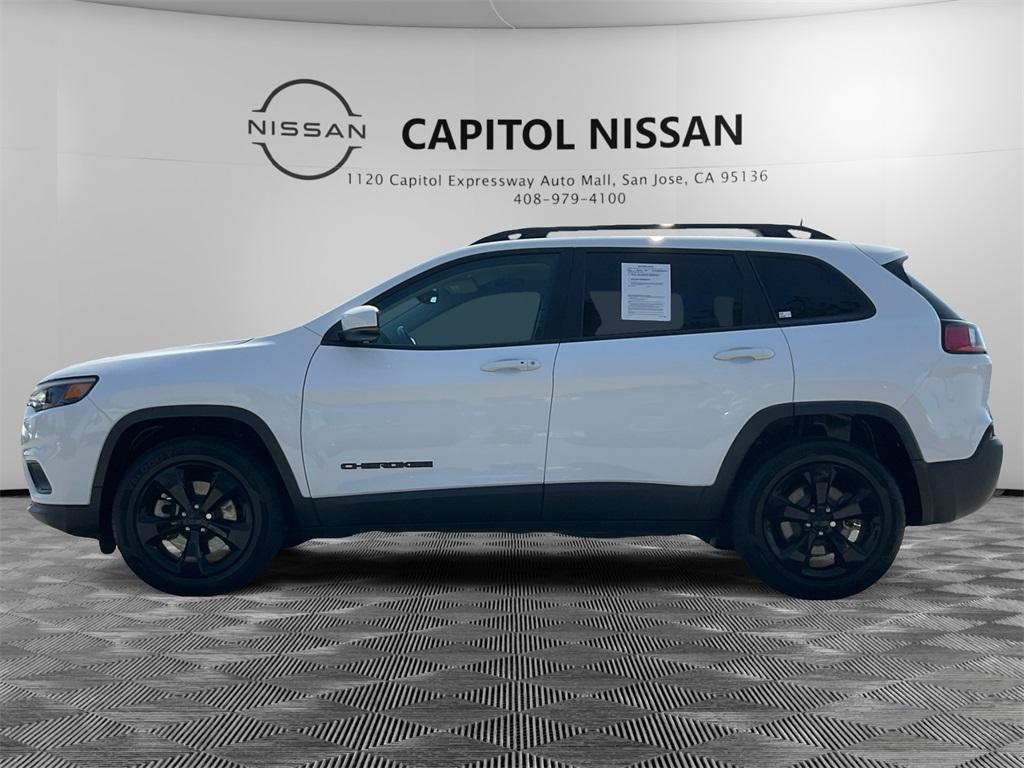 used 2021 Jeep Cherokee car, priced at $19,499