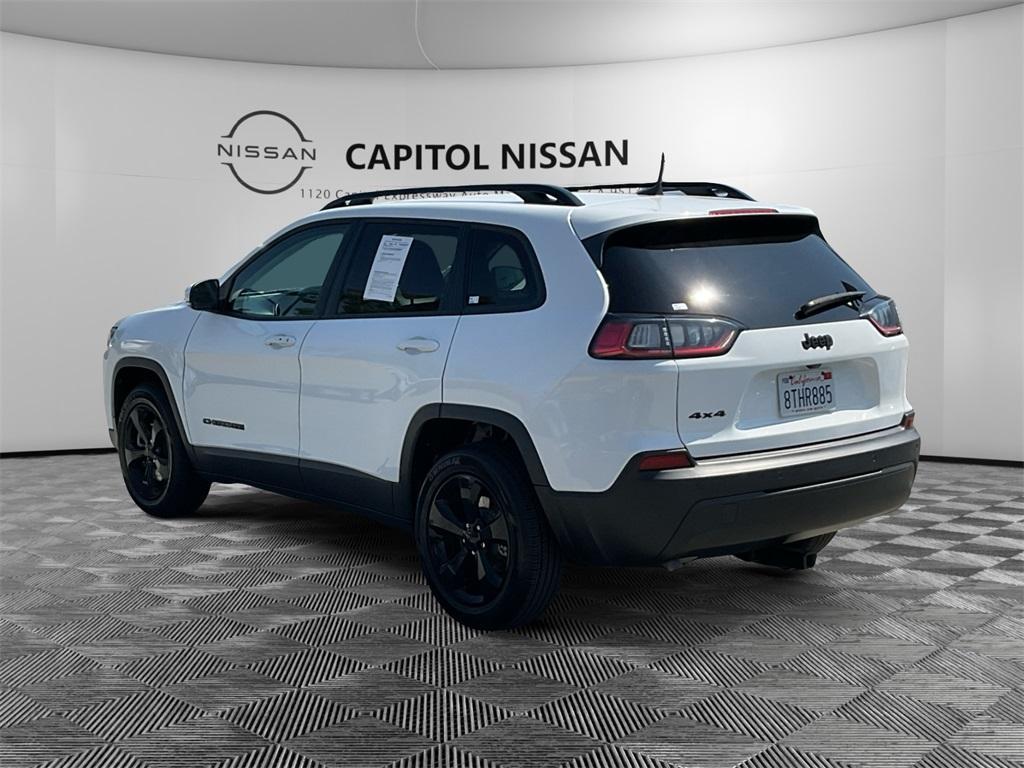 used 2021 Jeep Cherokee car, priced at $19,499