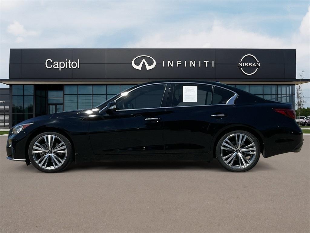 used 2022 INFINITI Q50 car, priced at $30,700