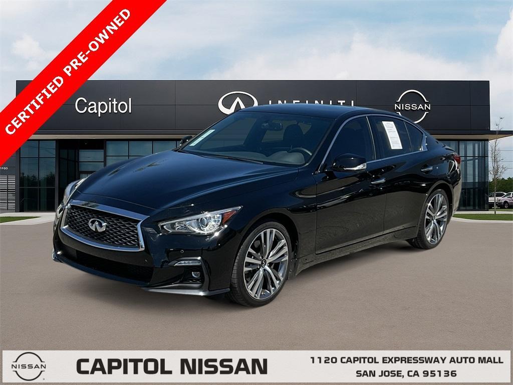 used 2022 INFINITI Q50 car, priced at $30,999