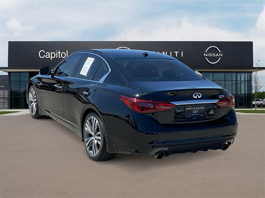 used 2022 INFINITI Q50 car, priced at $30,700