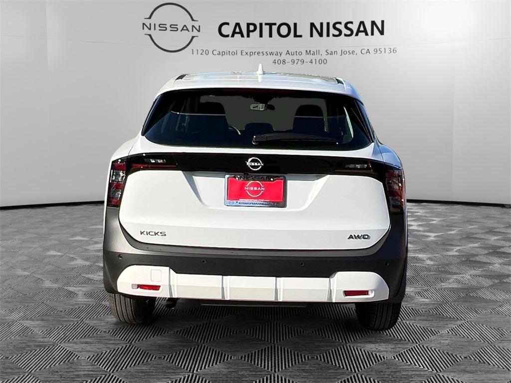 new 2025 Nissan Kicks car, priced at $25,160