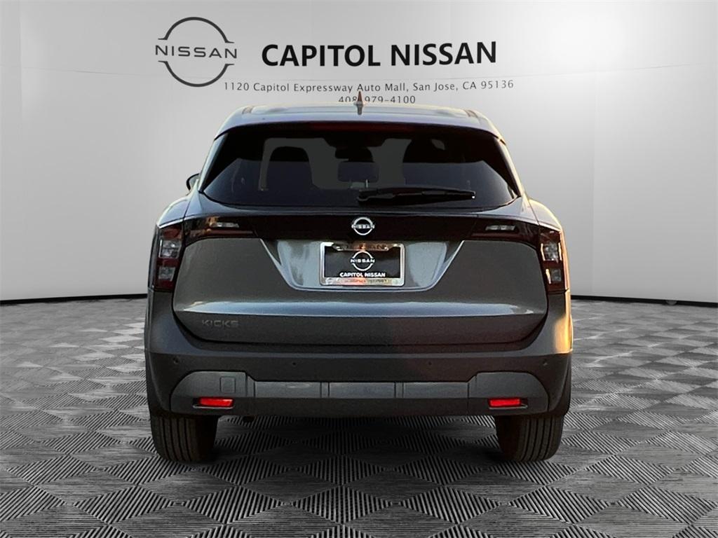 new 2025 Nissan Kicks car, priced at $25,575