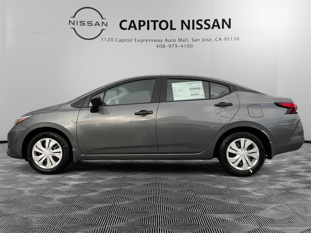 new 2025 Nissan Versa car, priced at $20,020