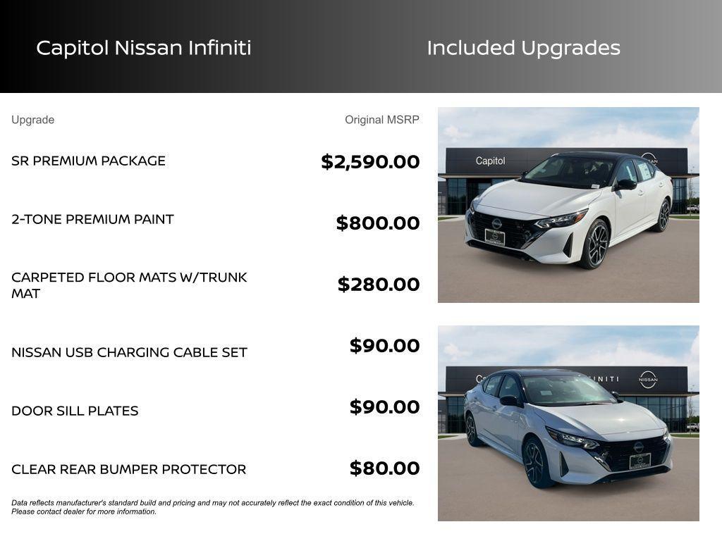 new 2025 Nissan Sentra car, priced at $27,528