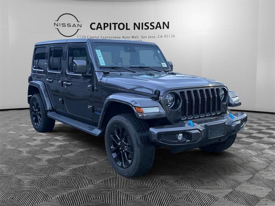 used 2021 Jeep Wrangler Unlimited 4xe car, priced at $34,500