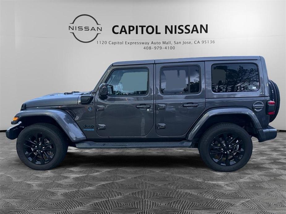 used 2021 Jeep Wrangler Unlimited 4xe car, priced at $34,500