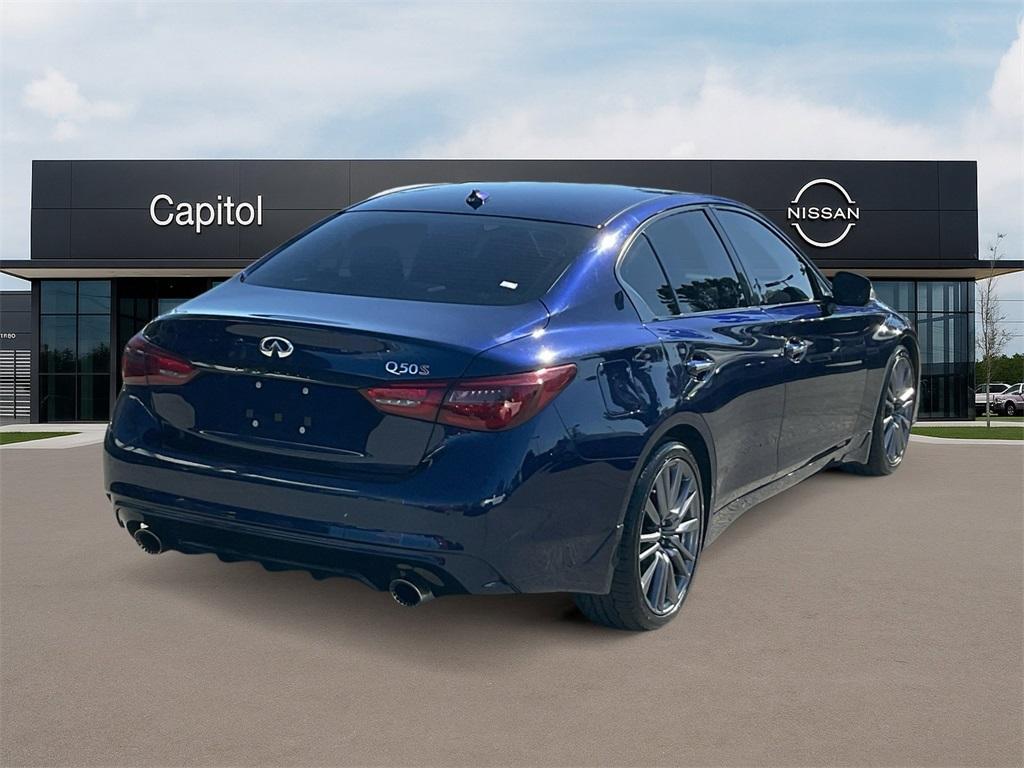 used 2022 INFINITI Q50 car, priced at $34,800