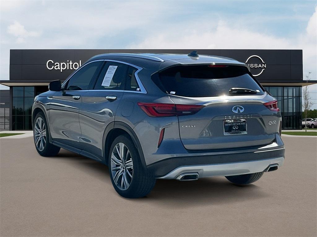 used 2022 INFINITI QX50 car, priced at $29,995