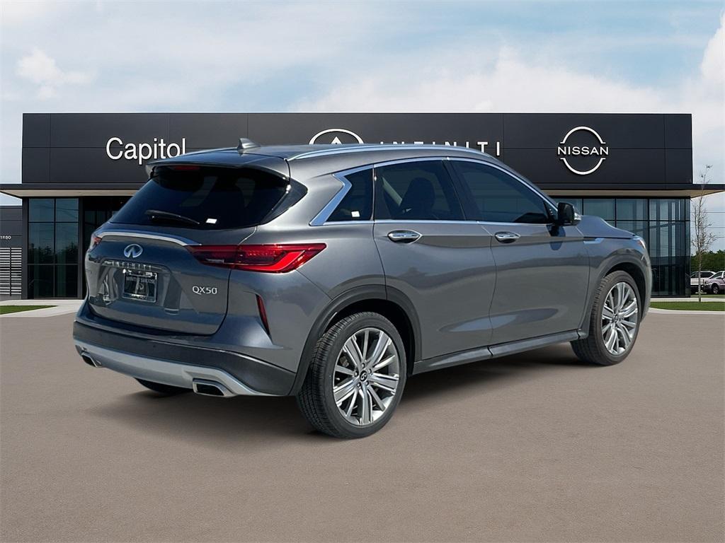 used 2022 INFINITI QX50 car, priced at $29,995