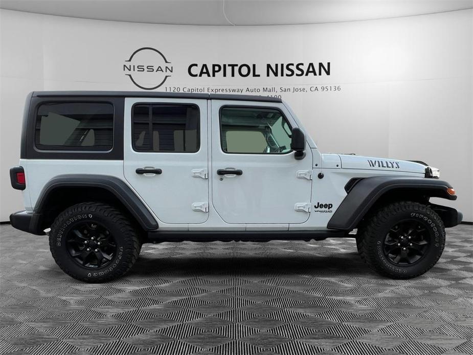 used 2021 Jeep Wrangler Unlimited car, priced at $31,995