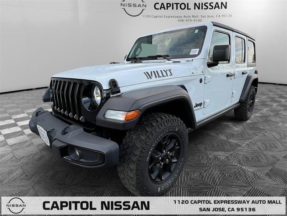 used 2021 Jeep Wrangler Unlimited car, priced at $31,995