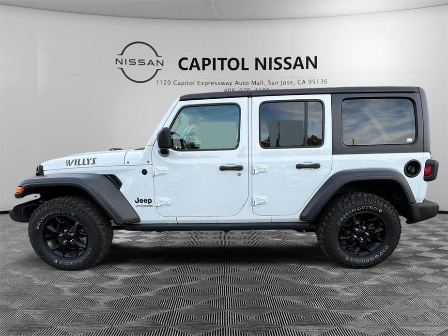 used 2021 Jeep Wrangler Unlimited car, priced at $31,995