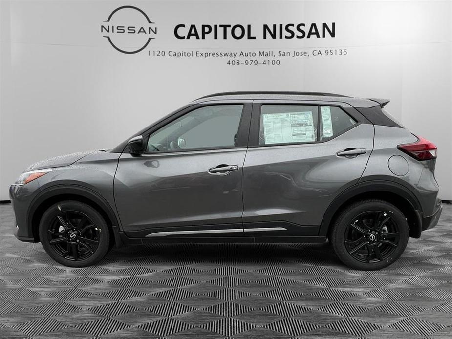 new 2024 Nissan Kicks car, priced at $26,220