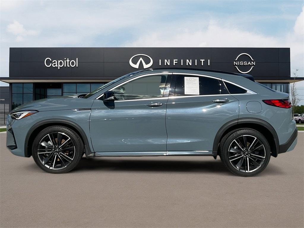 used 2022 INFINITI QX55 car, priced at $33,995