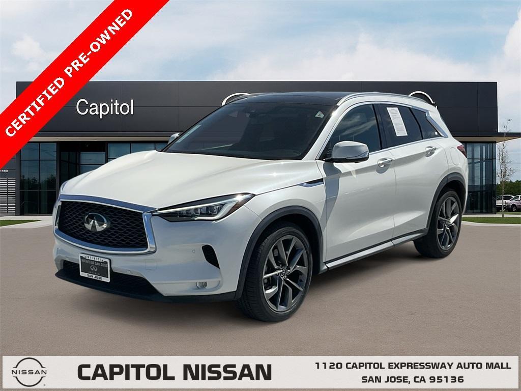 used 2021 INFINITI QX50 car, priced at $31,995
