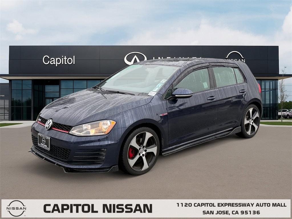 used 2017 Volkswagen Golf GTI car, priced at $15,800
