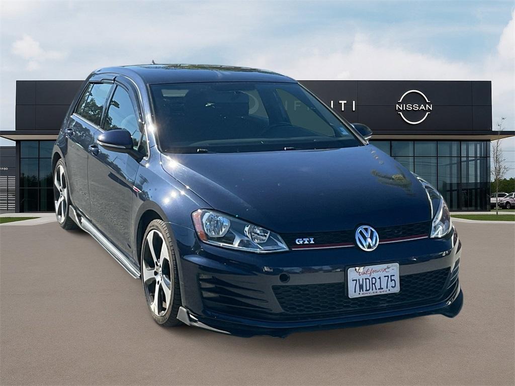 used 2017 Volkswagen Golf GTI car, priced at $15,800
