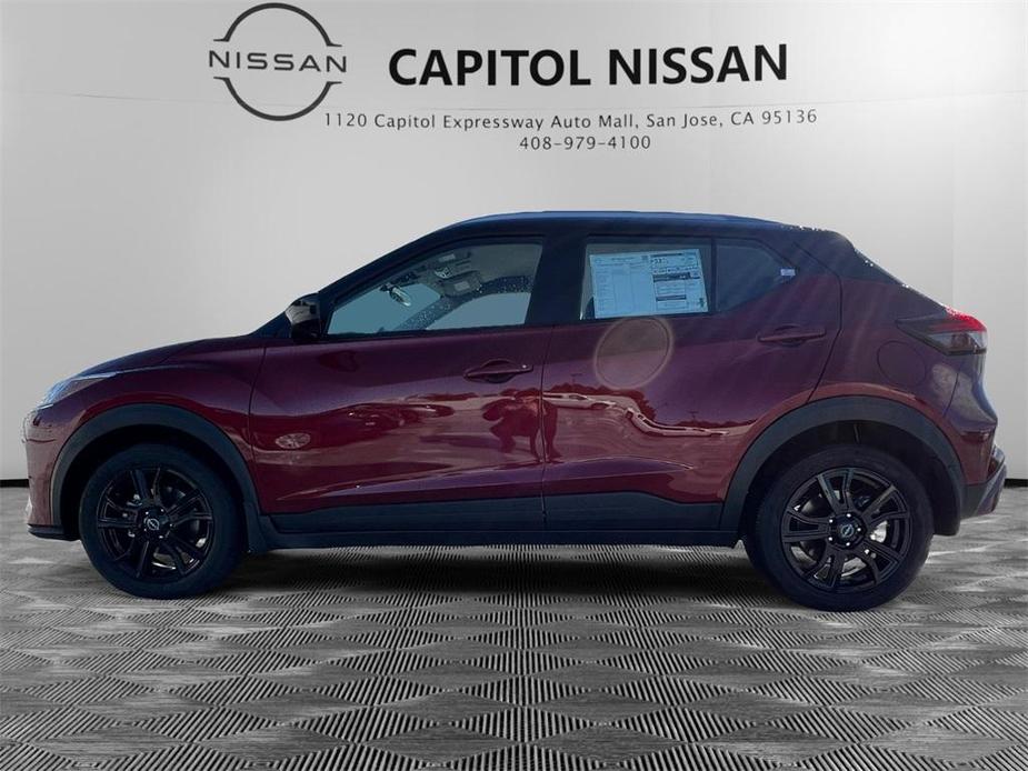 new 2024 Nissan Kicks car, priced at $24,265