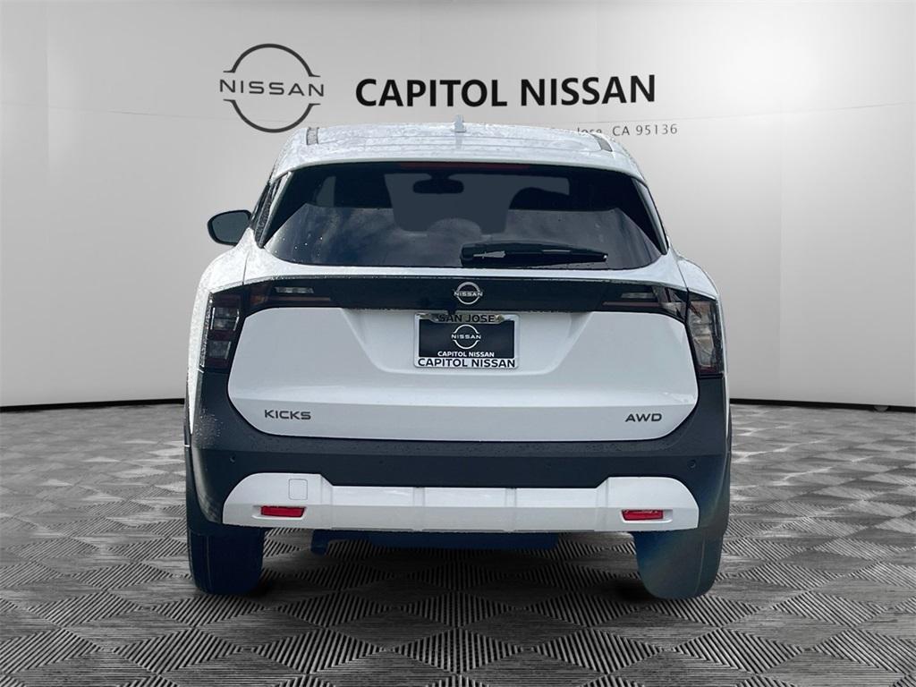 new 2025 Nissan Kicks car, priced at $26,765