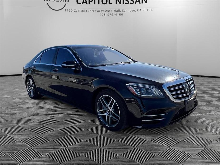 used 2018 Mercedes-Benz S-Class car, priced at $34,999