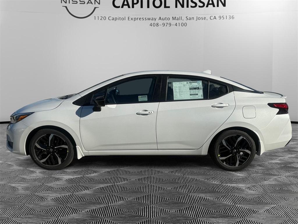 new 2025 Nissan Versa car, priced at $23,420