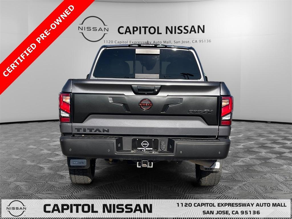 used 2023 Nissan Titan car, priced at $40,995
