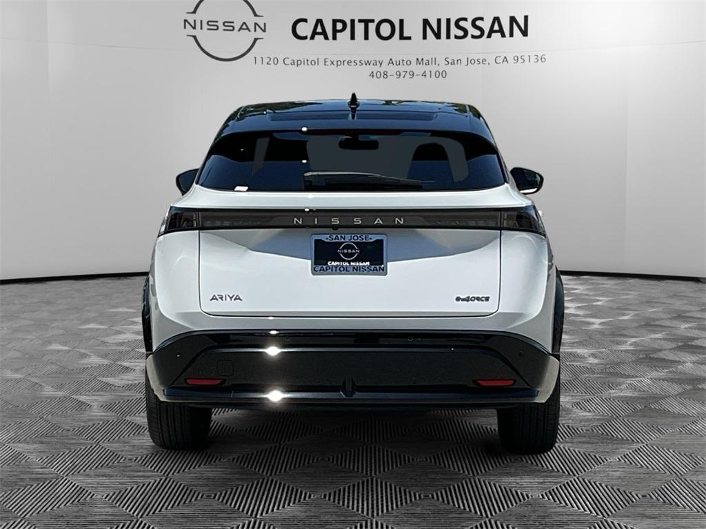 new 2025 Nissan ARIYA car, priced at $46,505