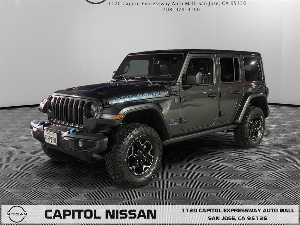 used 2021 Jeep Wrangler Unlimited 4xe car, priced at $34,995