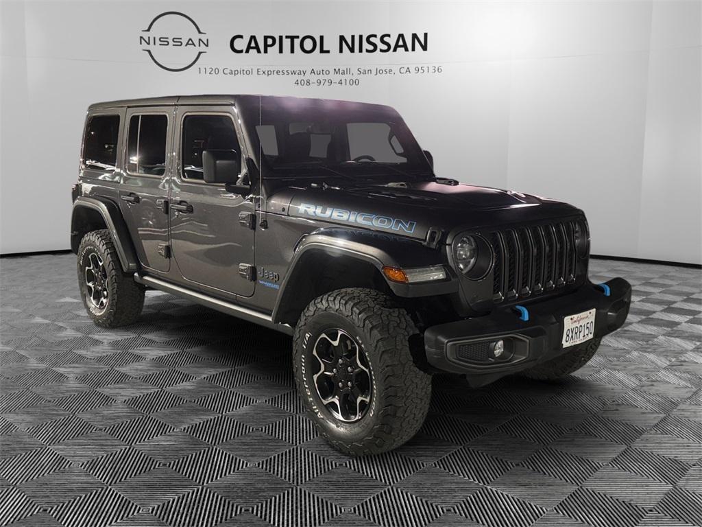 used 2021 Jeep Wrangler Unlimited 4xe car, priced at $34,995