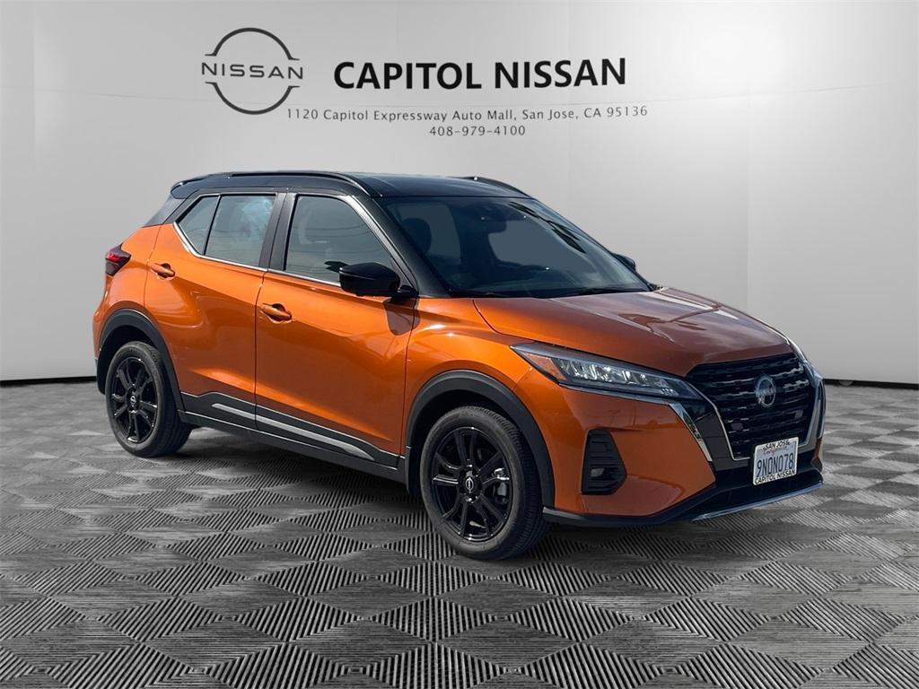 used 2024 Nissan Kicks car, priced at $22,500