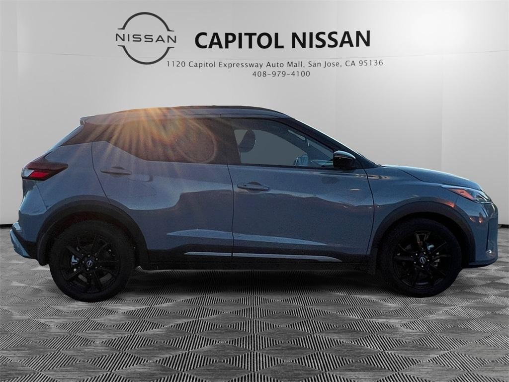 used 2023 Nissan Kicks car, priced at $18,400