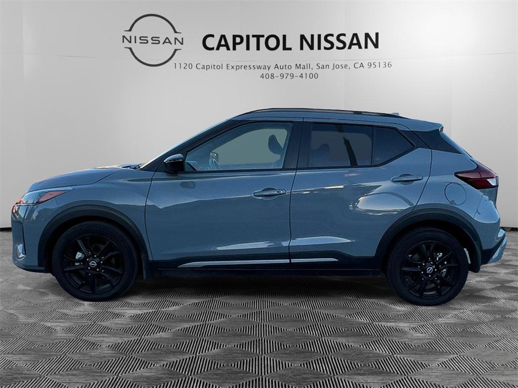 used 2023 Nissan Kicks car, priced at $18,400