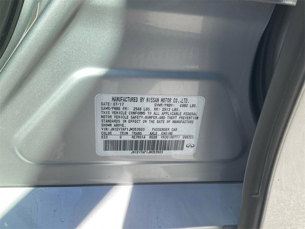 used 2018 INFINITI Q50 car, priced at $13,700