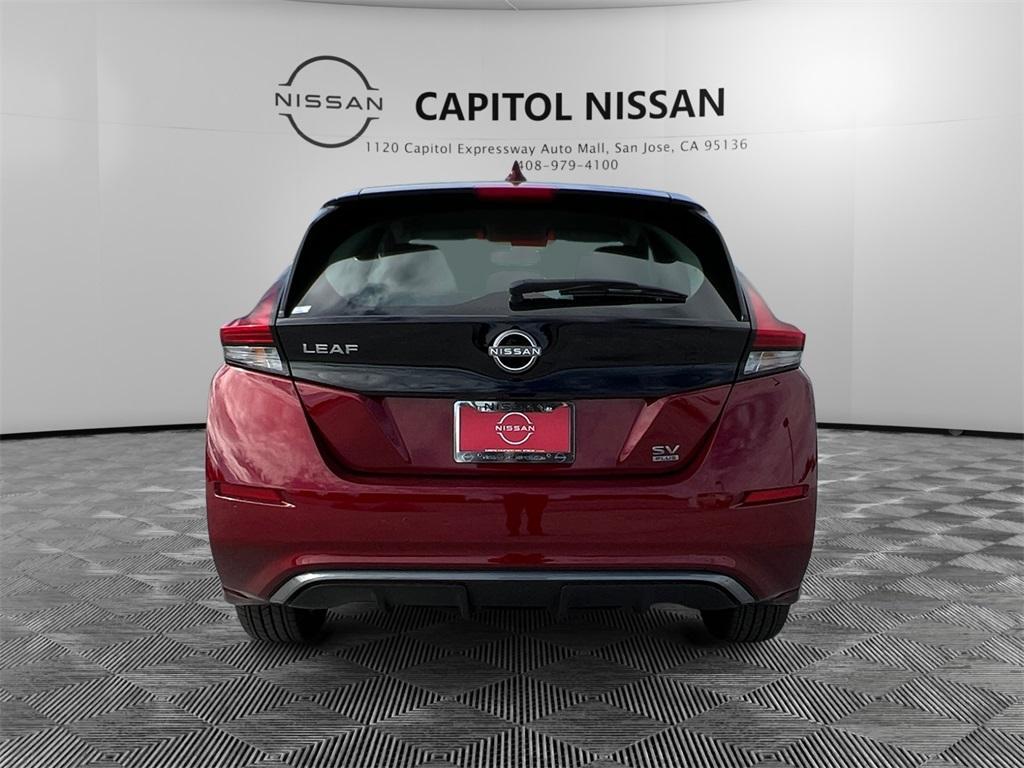 new 2025 Nissan Leaf car, priced at $37,760