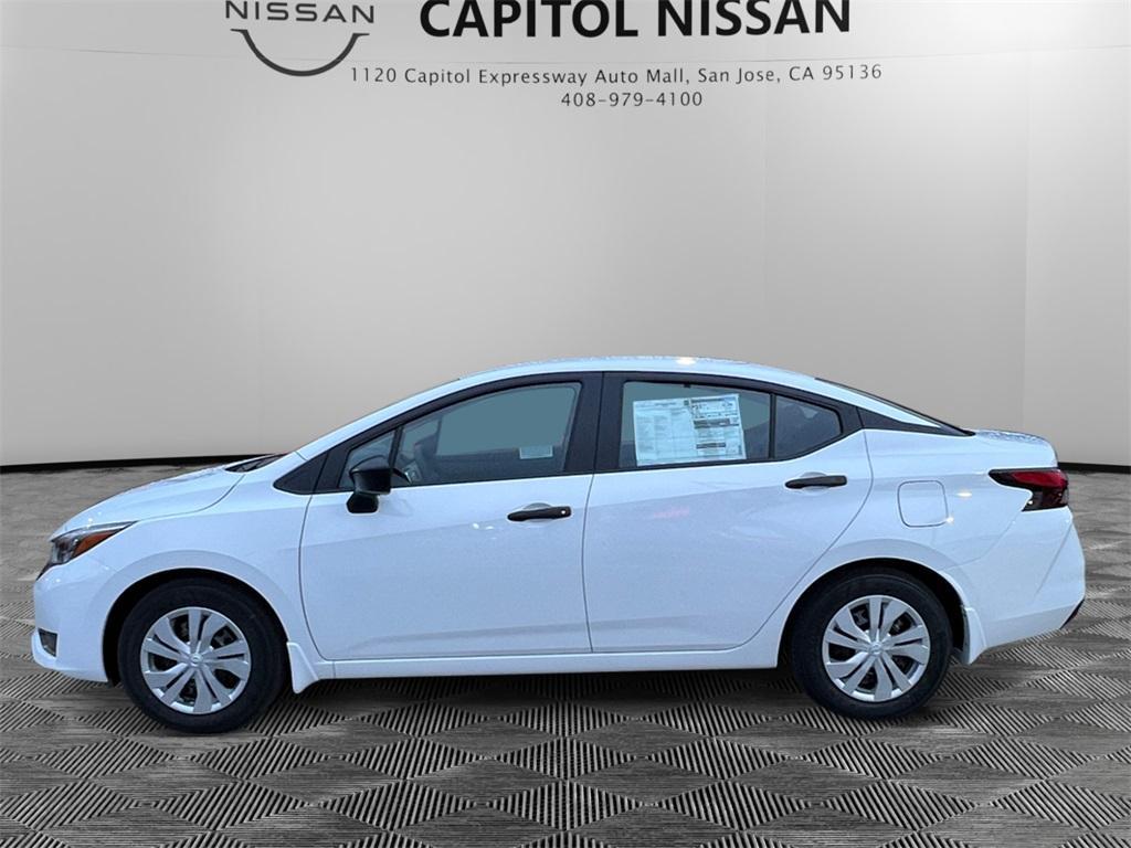 new 2025 Nissan Versa car, priced at $20,695