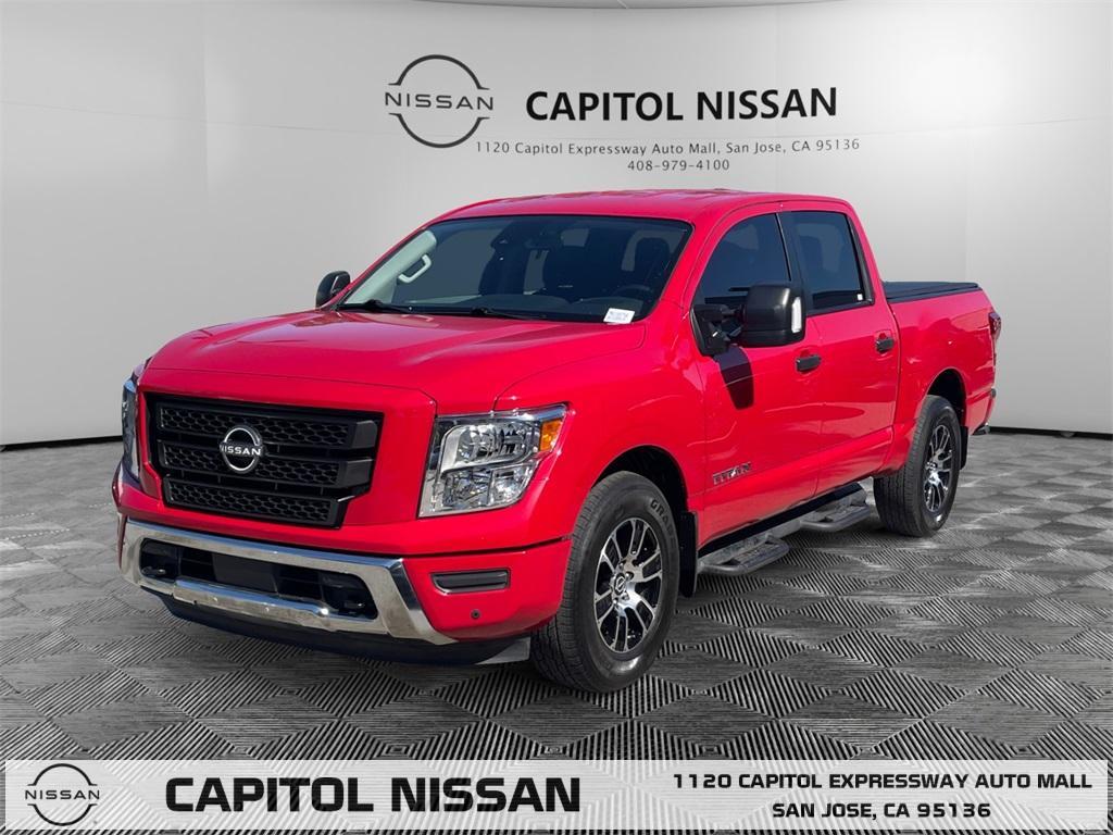 used 2023 Nissan Titan car, priced at $30,588