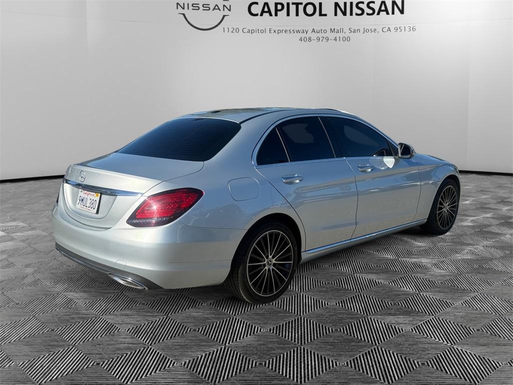 used 2021 Mercedes-Benz C-Class car, priced at $24,998