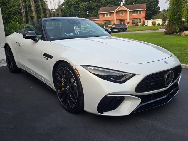 used 2022 Mercedes-Benz AMG SL 63 car, priced at $99,995