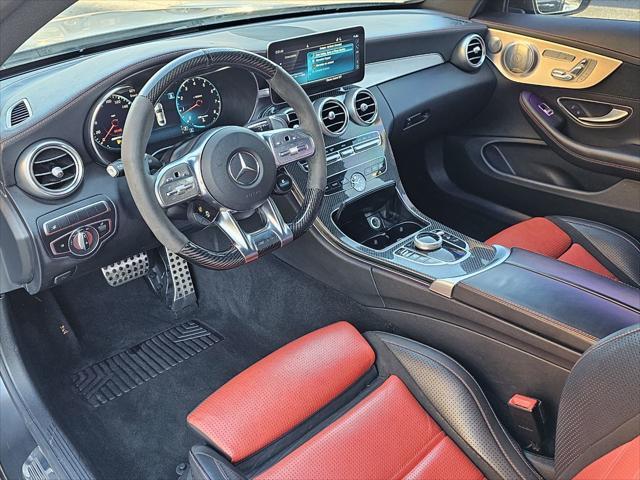 used 2021 Mercedes-Benz AMG C 63 car, priced at $59,995