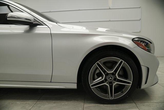 used 2021 Mercedes-Benz C-Class car, priced at $32,100