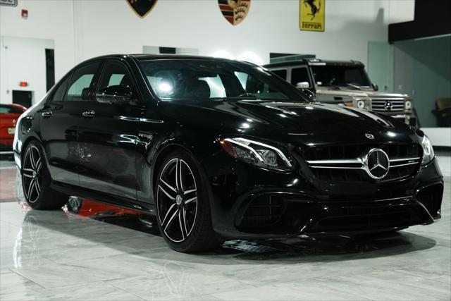 used 2019 Mercedes-Benz AMG E 63 car, priced at $62,995